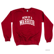 Mom of a Warrior - Varsity - BASIC FLEECE CREWNECK