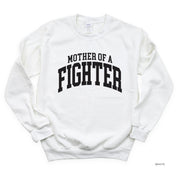 Mother of a Fighter - Varsity - BASIC FLEECE CREWNECK