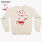 Embroidered/Printed (pf&b) - One Last Chance - BASIC Fleece Little Mama Shirt Shop LLC