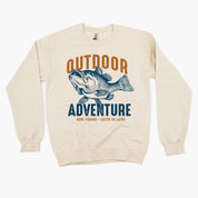 Outdoor Adventure - BASIC FLEECE CREWNECK Little Mama Shirt Shop LLC