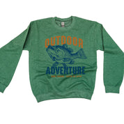 Outdoor Adventure - BASIC FLEECE CREWNECK Little Mama Shirt Shop LLC