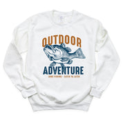 Outdoor Adventure - BASIC FLEECE CREWNECK Little Mama Shirt Shop LLC