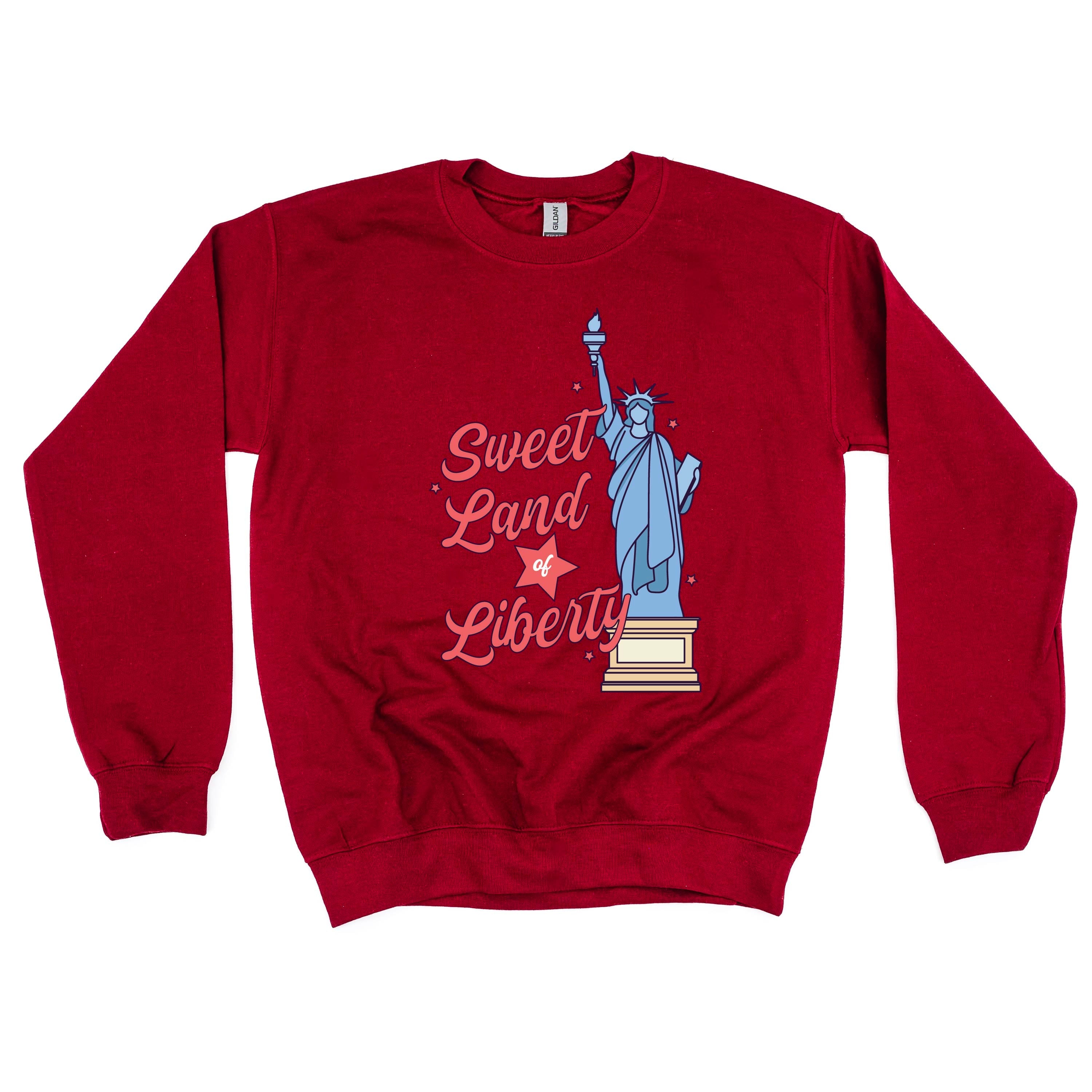 Sweet Land Of Liberty - BASIC Fleece Little Mama Shirt Shop LLC