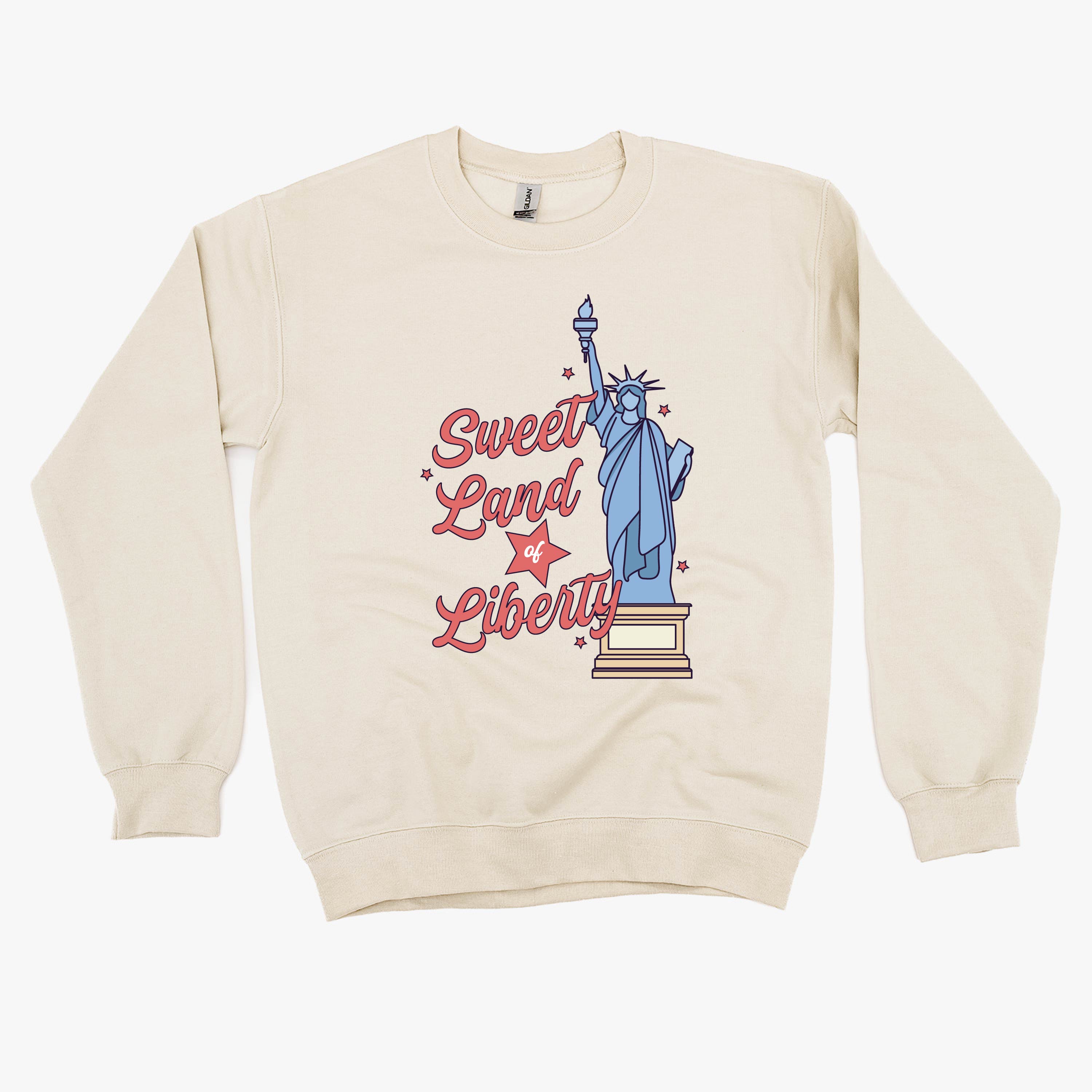 Sweet Land Of Liberty - BASIC Fleece Little Mama Shirt Shop LLC