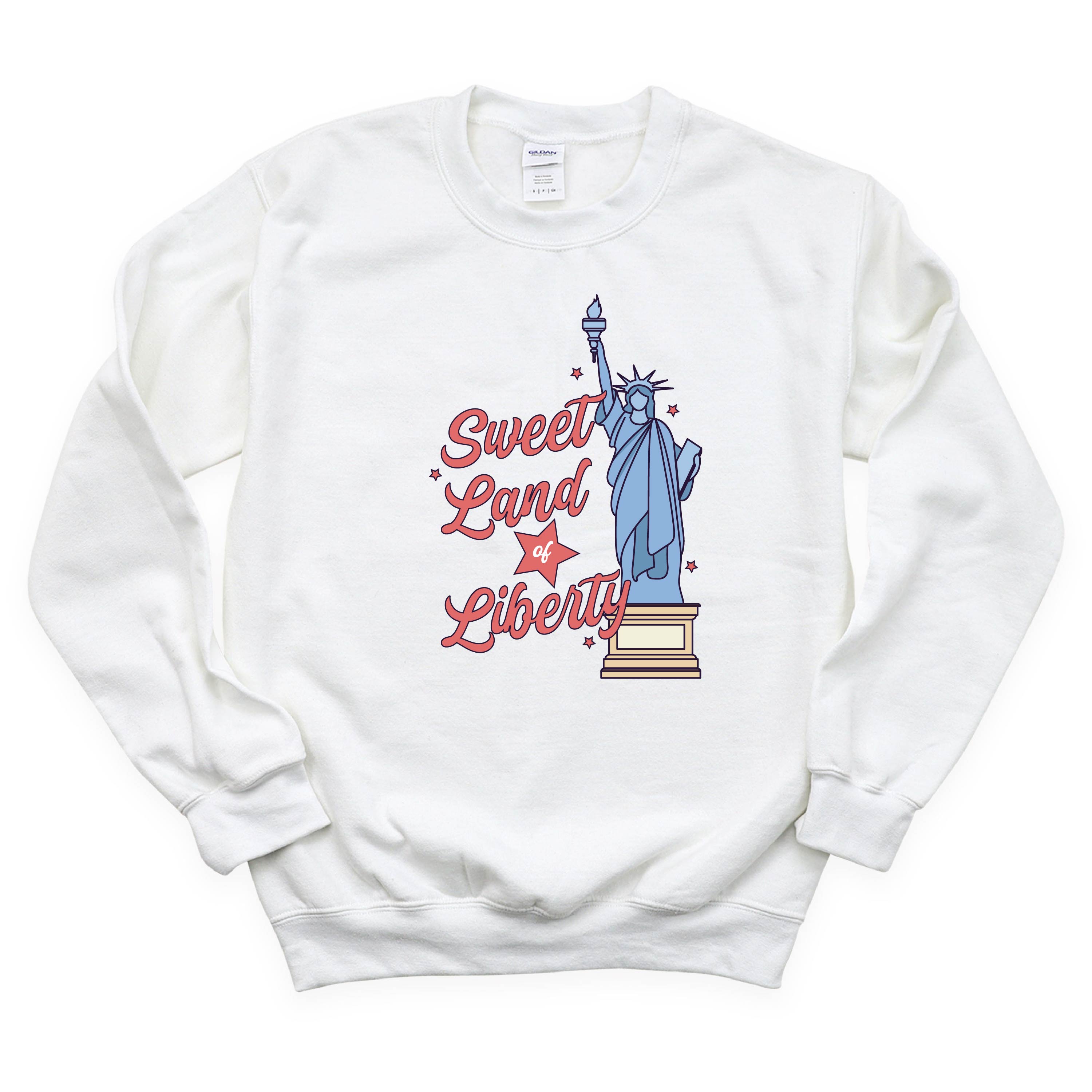 Sweet Land Of Liberty - BASIC Fleece Little Mama Shirt Shop LLC