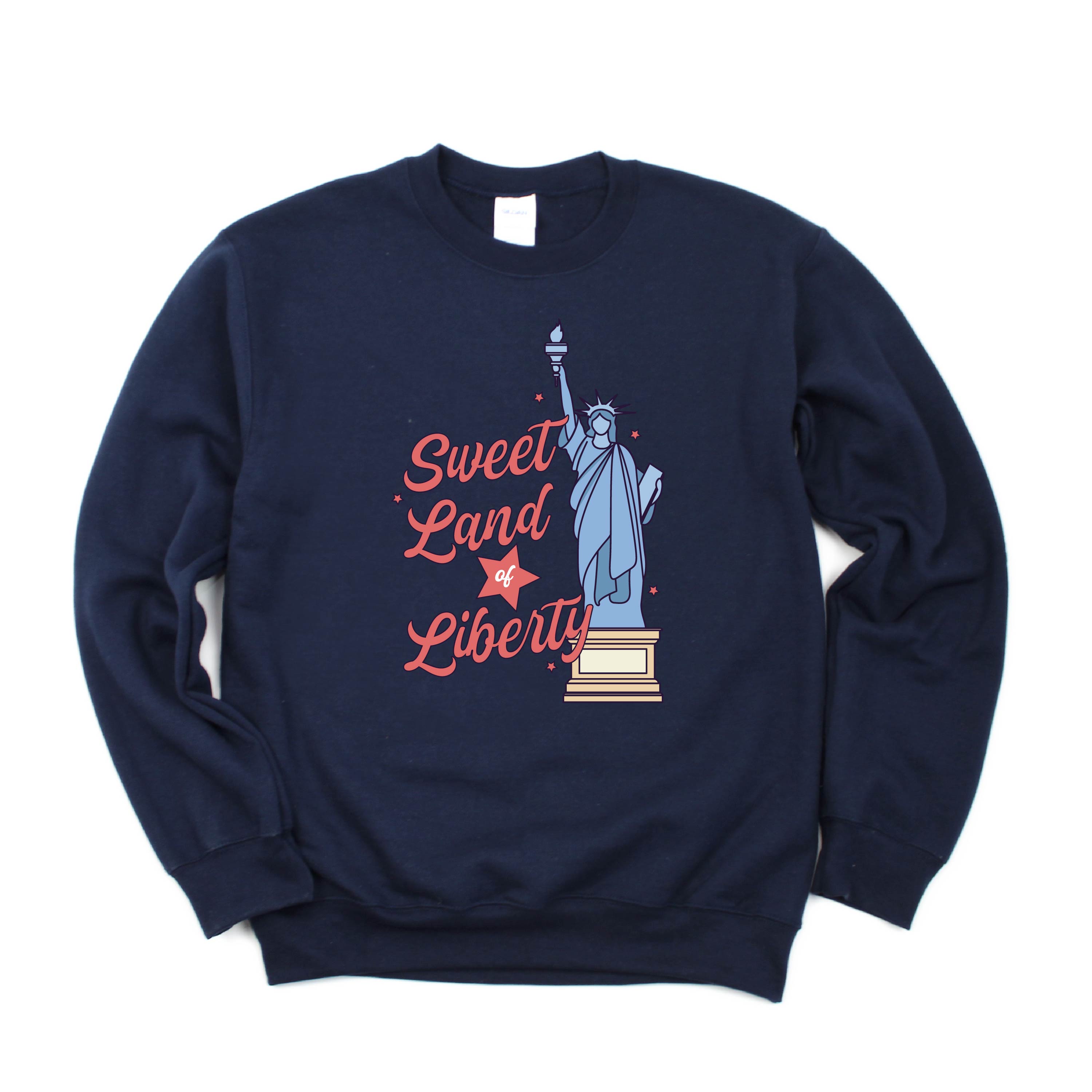 Sweet Land Of Liberty - BASIC Fleece Little Mama Shirt Shop LLC