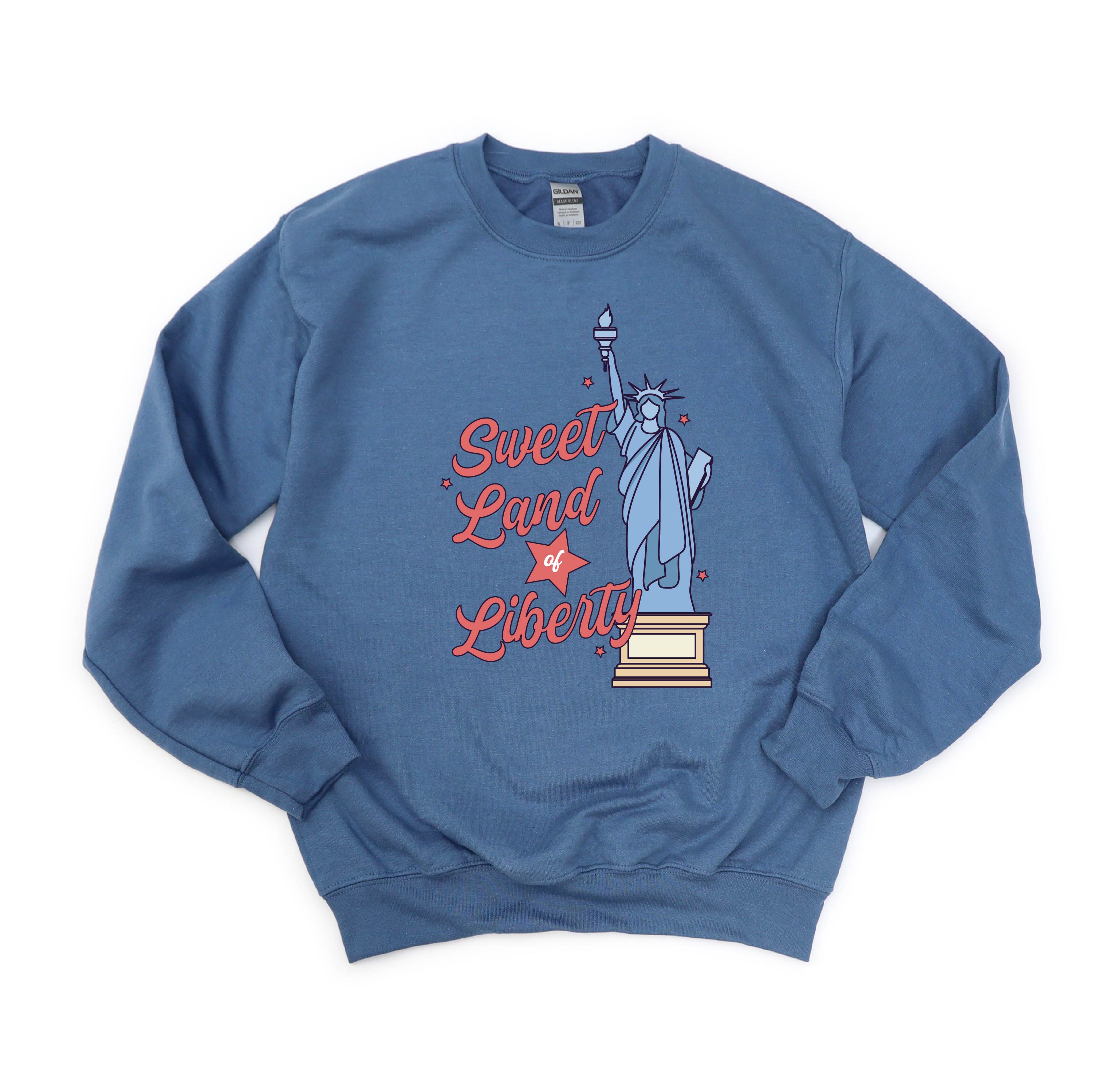 Sweet Land Of Liberty - BASIC Fleece Little Mama Shirt Shop LLC