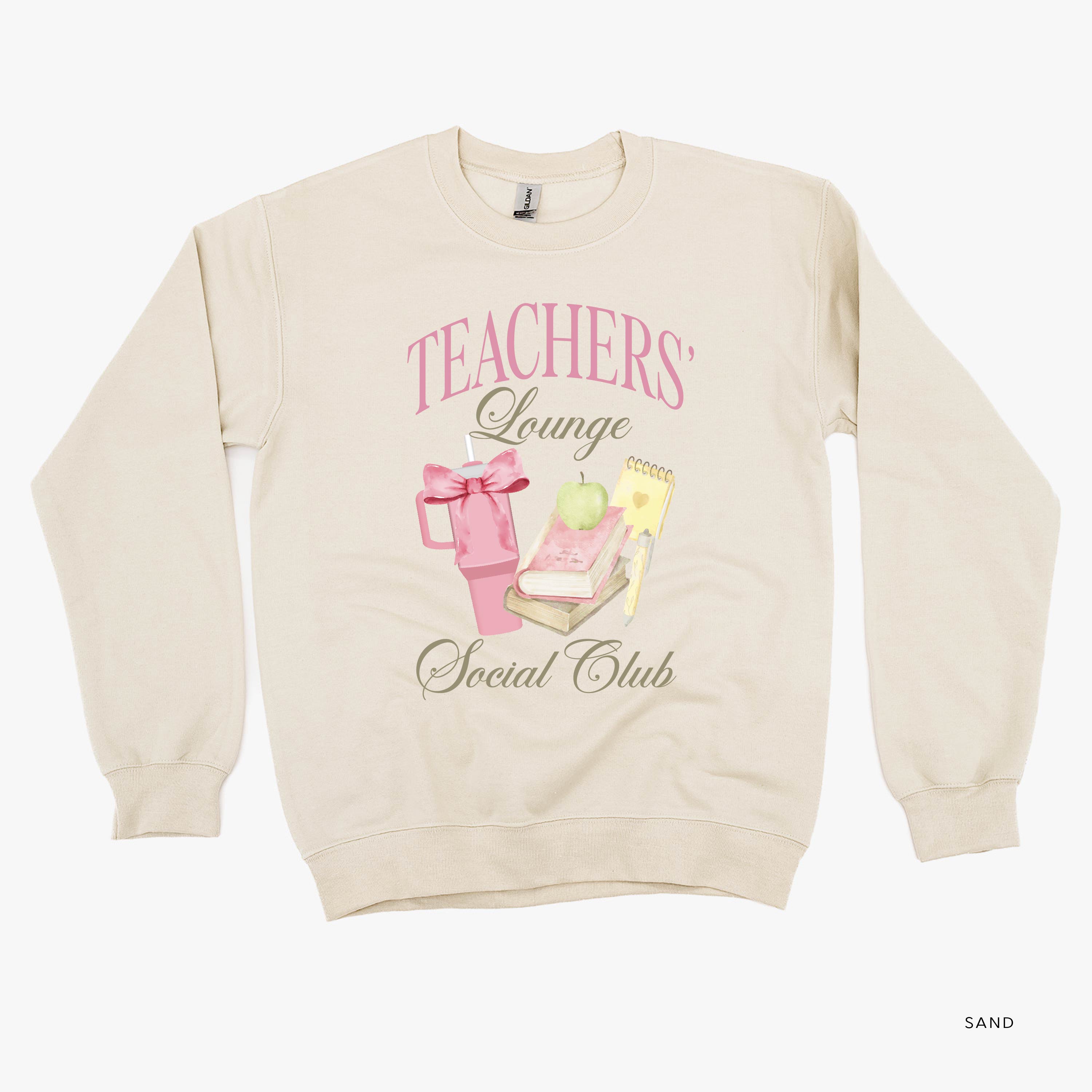 Teachers' Lounge Social Club - BASIC FLEECE CREWNECK Little Mama Shirt Shop LLC