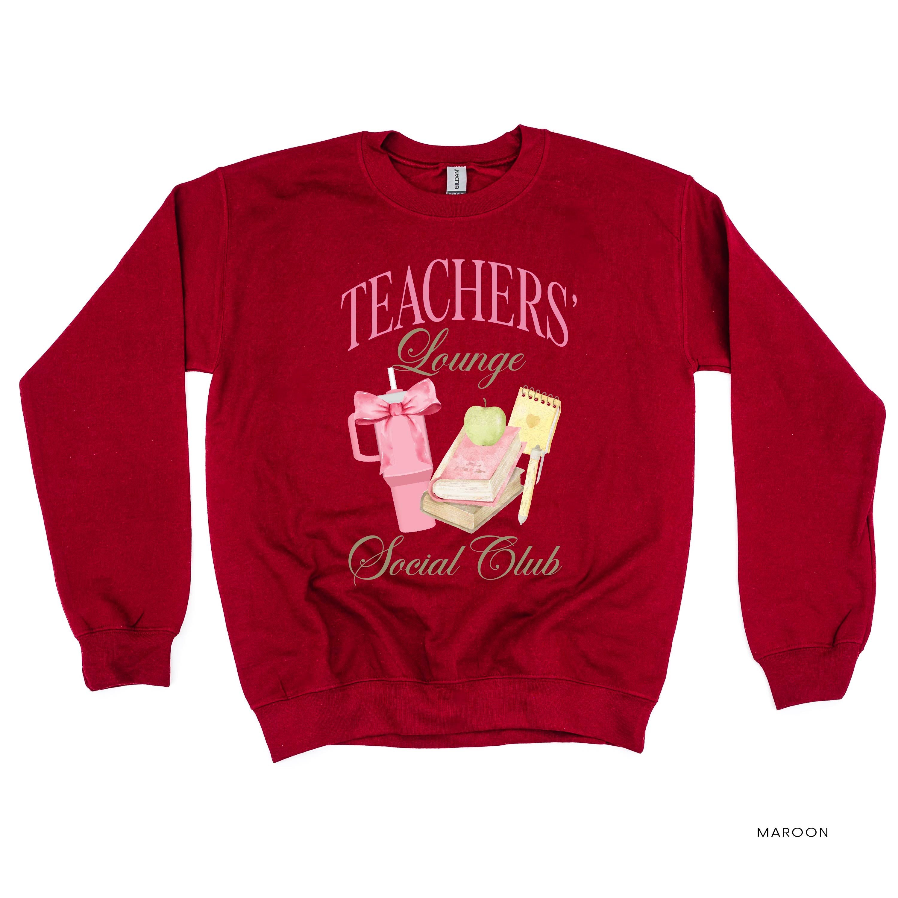Teachers' Lounge Social Club - BASIC FLEECE CREWNECK Little Mama Shirt Shop LLC