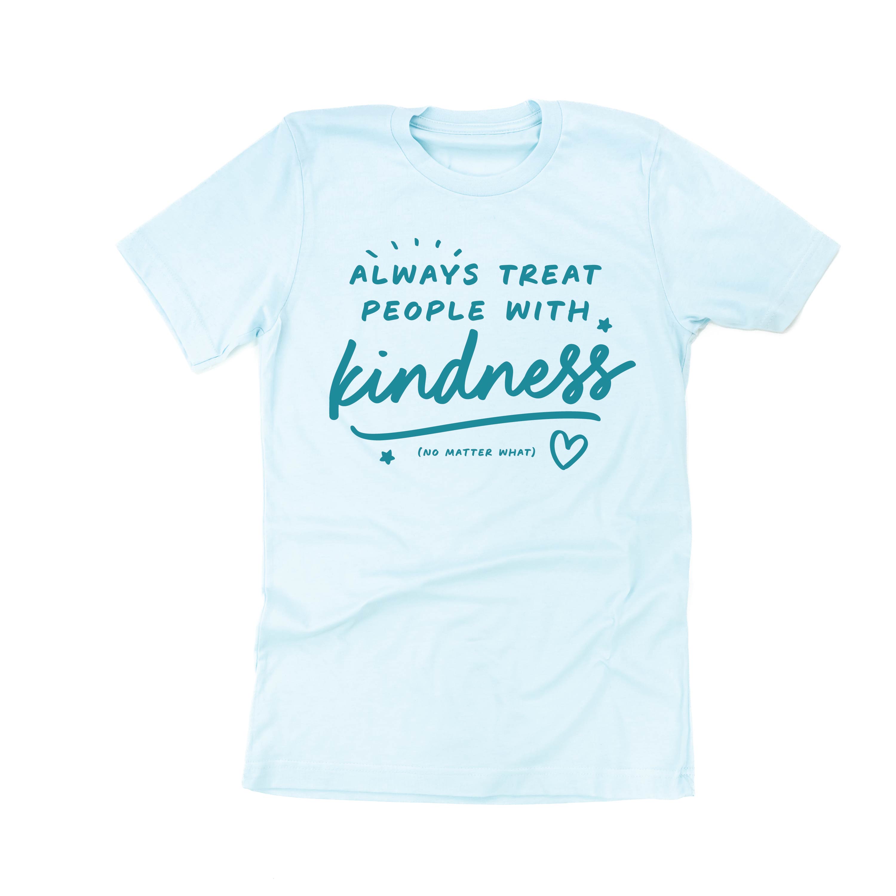 Always Treat People With Kindness - TONE ON TONE - Unisex Tee Little Mama Shirt Shop