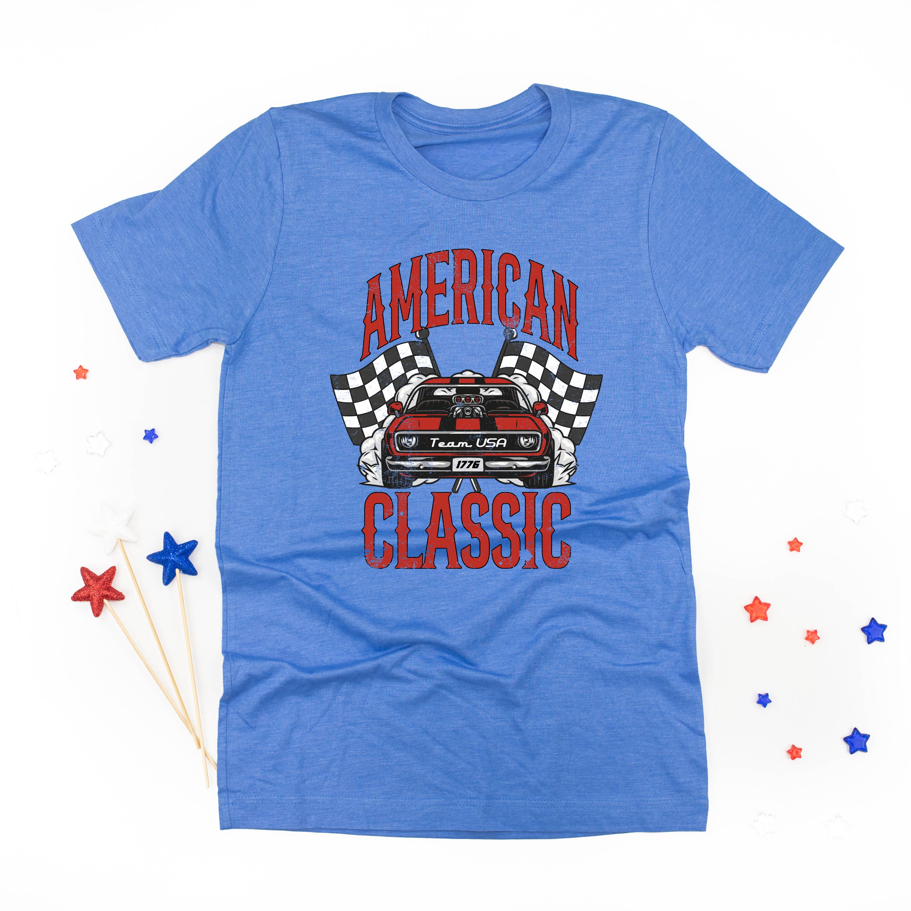 American Classic Car - Unisex Tee Little Mama Shirt Shop