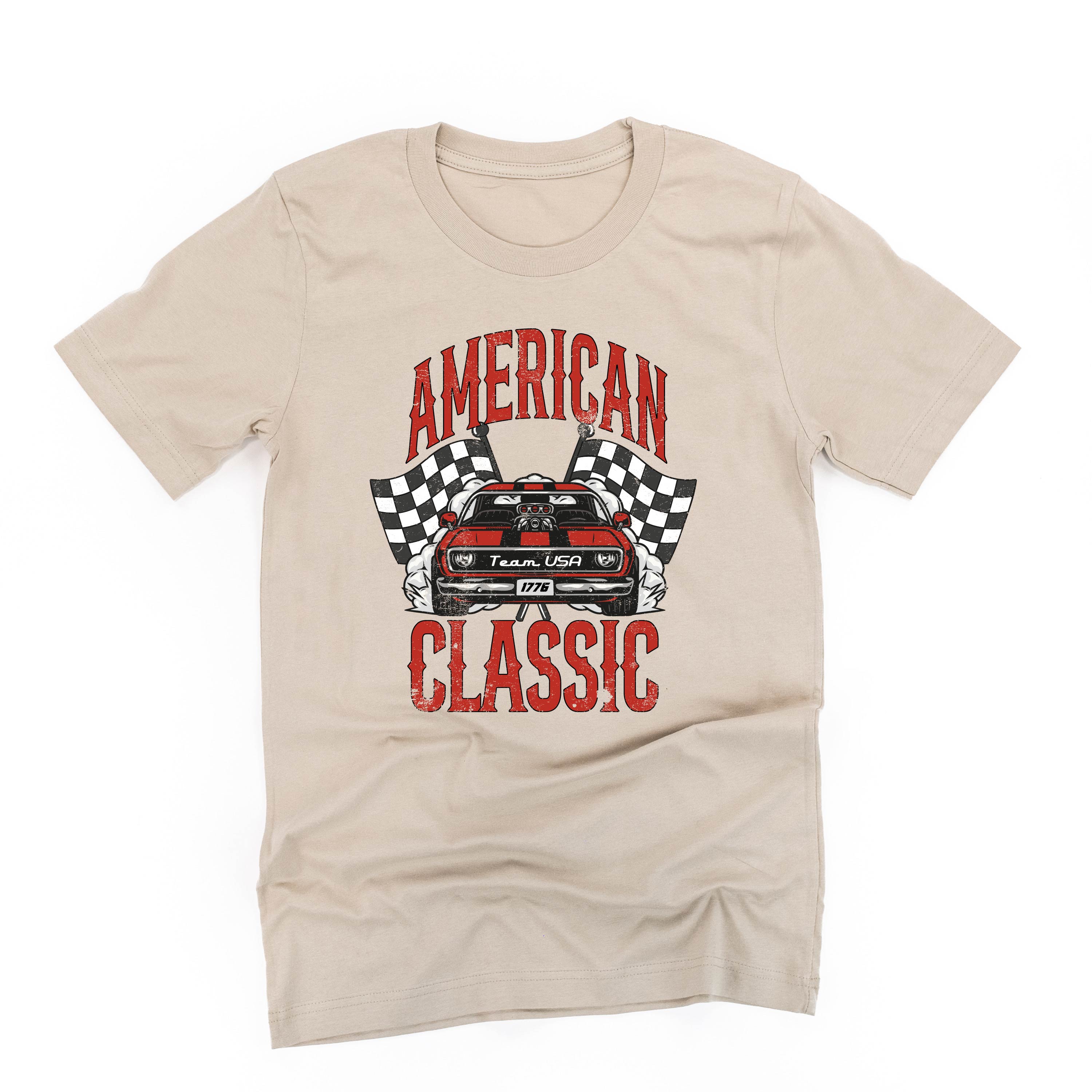 American Classic Car - Unisex Tee Little Mama Shirt Shop