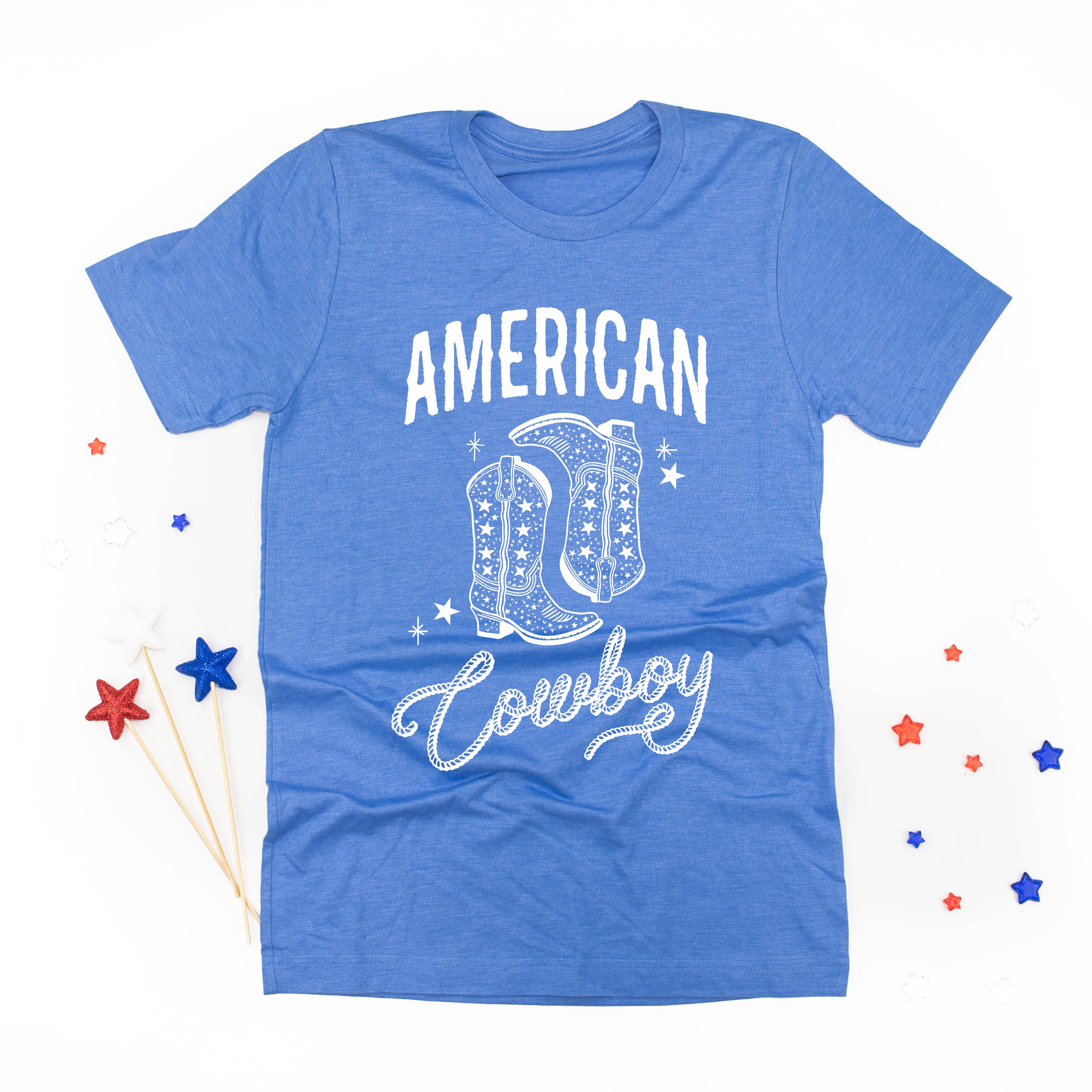 American Cowboy - Unisex Tee Little Mama Shirt Shop