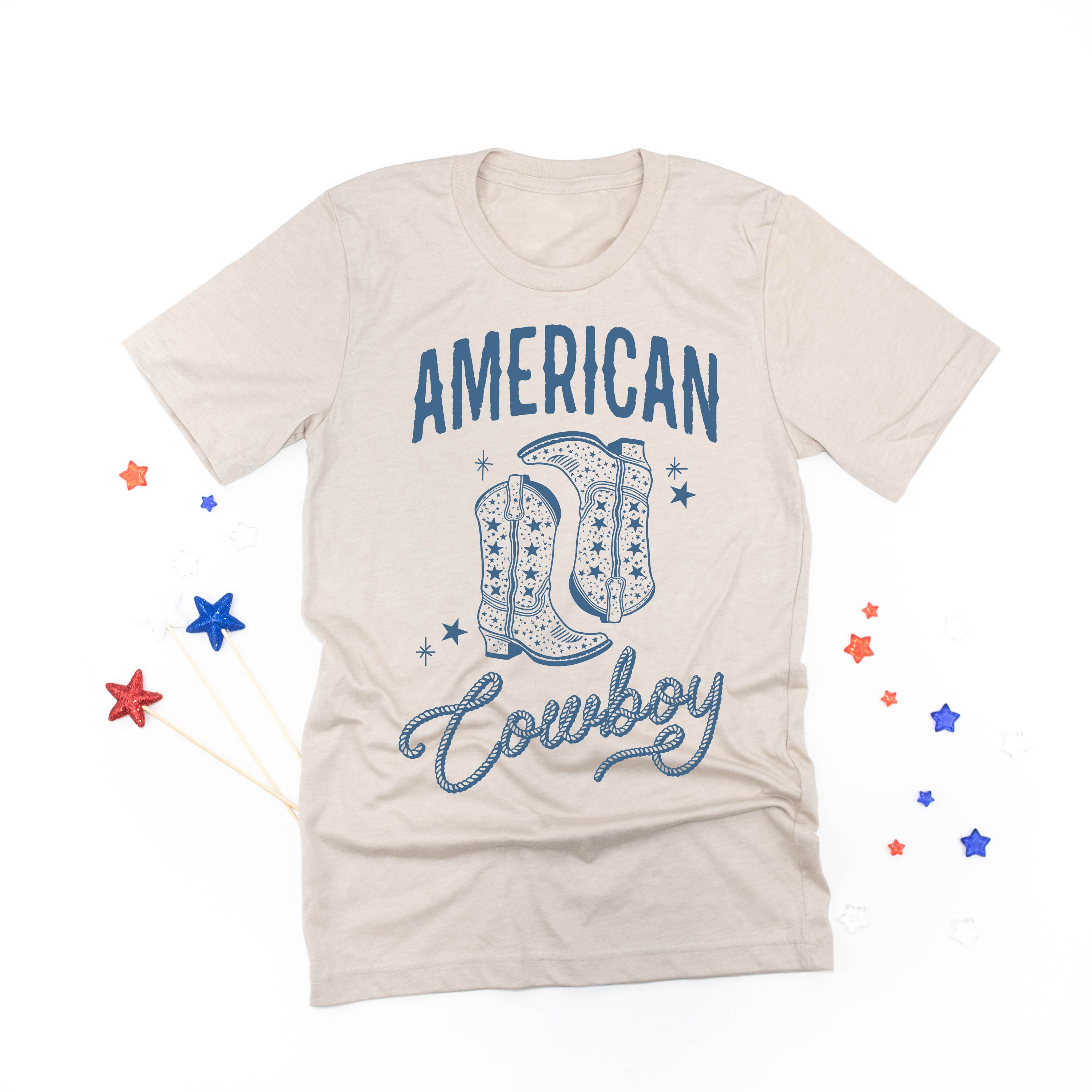 American Cowboy - Unisex Tee Little Mama Shirt Shop