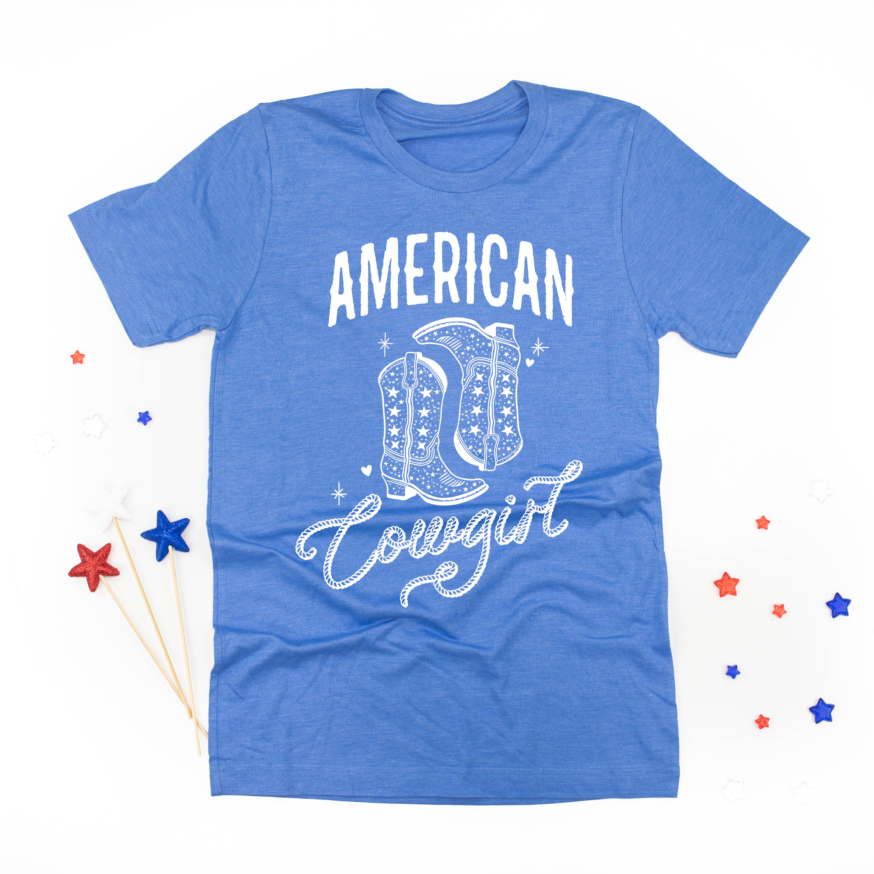 American Cowgirl - Unisex Tee Little Mama Shirt Shop