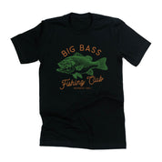 Big Bass Fishing Club - Unisex Tee Little Mama Shirt Shop