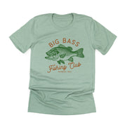 Big Bass Fishing Club - Unisex Tee Little Mama Shirt Shop
