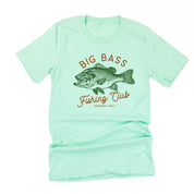 Big Bass Fishing Club - Unisex Tee Little Mama Shirt Shop