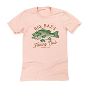 Big Bass Fishing Club - Unisex Tee Little Mama Shirt Shop