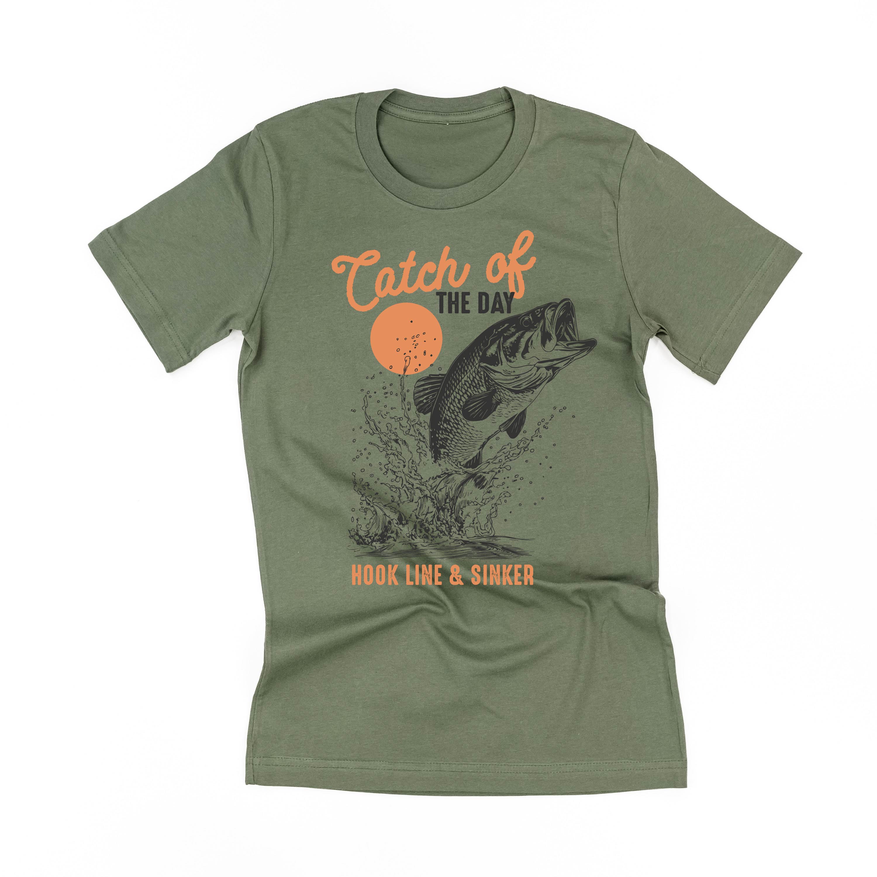 Catch Of The Day - Unisex Tee Little Mama Shirt Shop