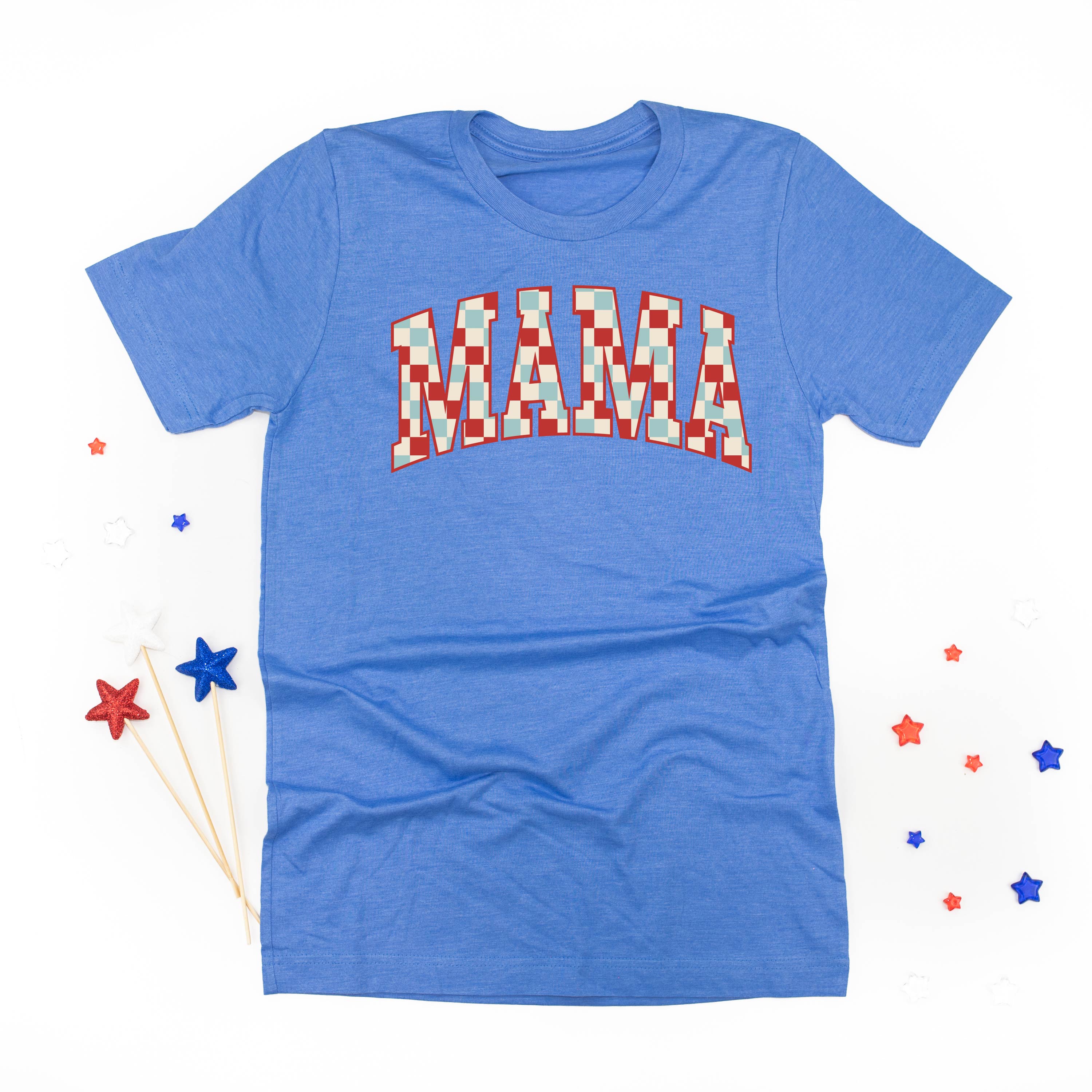 Checkered Mama - Unisex Tee Little Mama Shirt Shop