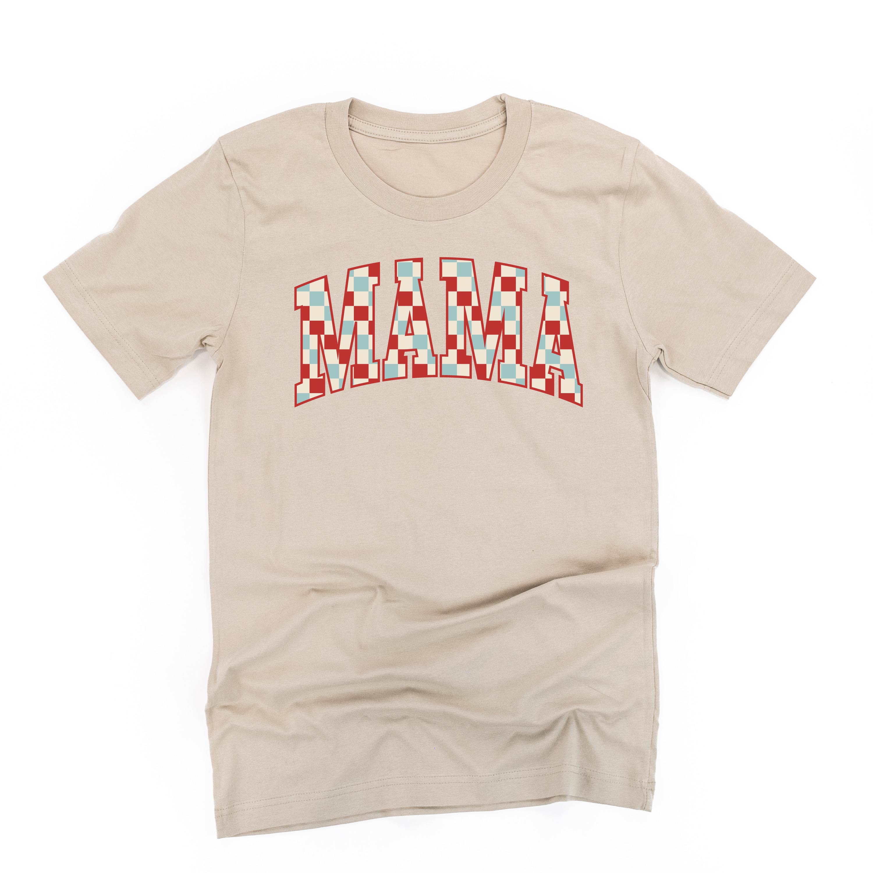 Checkered Mama - Unisex Tee Little Mama Shirt Shop