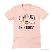 Comfy Cozy and Indoorsy - Unisex Tee Little Mama Shirt Shop