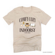 Comfy Cozy and Indoorsy - Unisex Tee Little Mama Shirt Shop