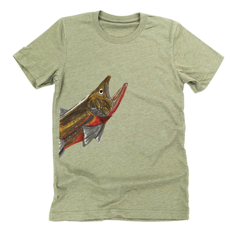 Cutthroat Trout - Hand Drawn - Unisex Tee