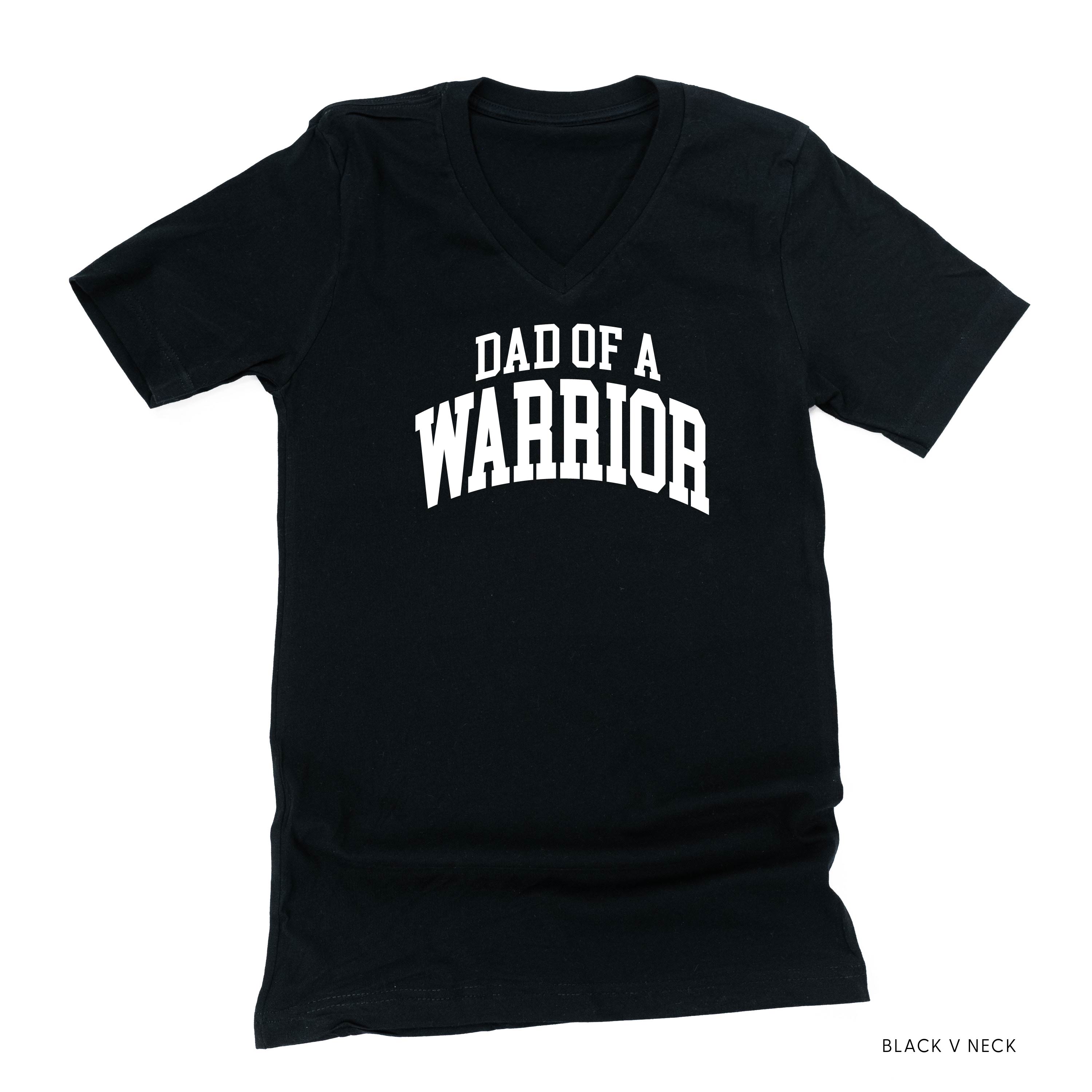 Dad of a Warrior - Varsity - Unisex Tee Little Mama Shirt Shop