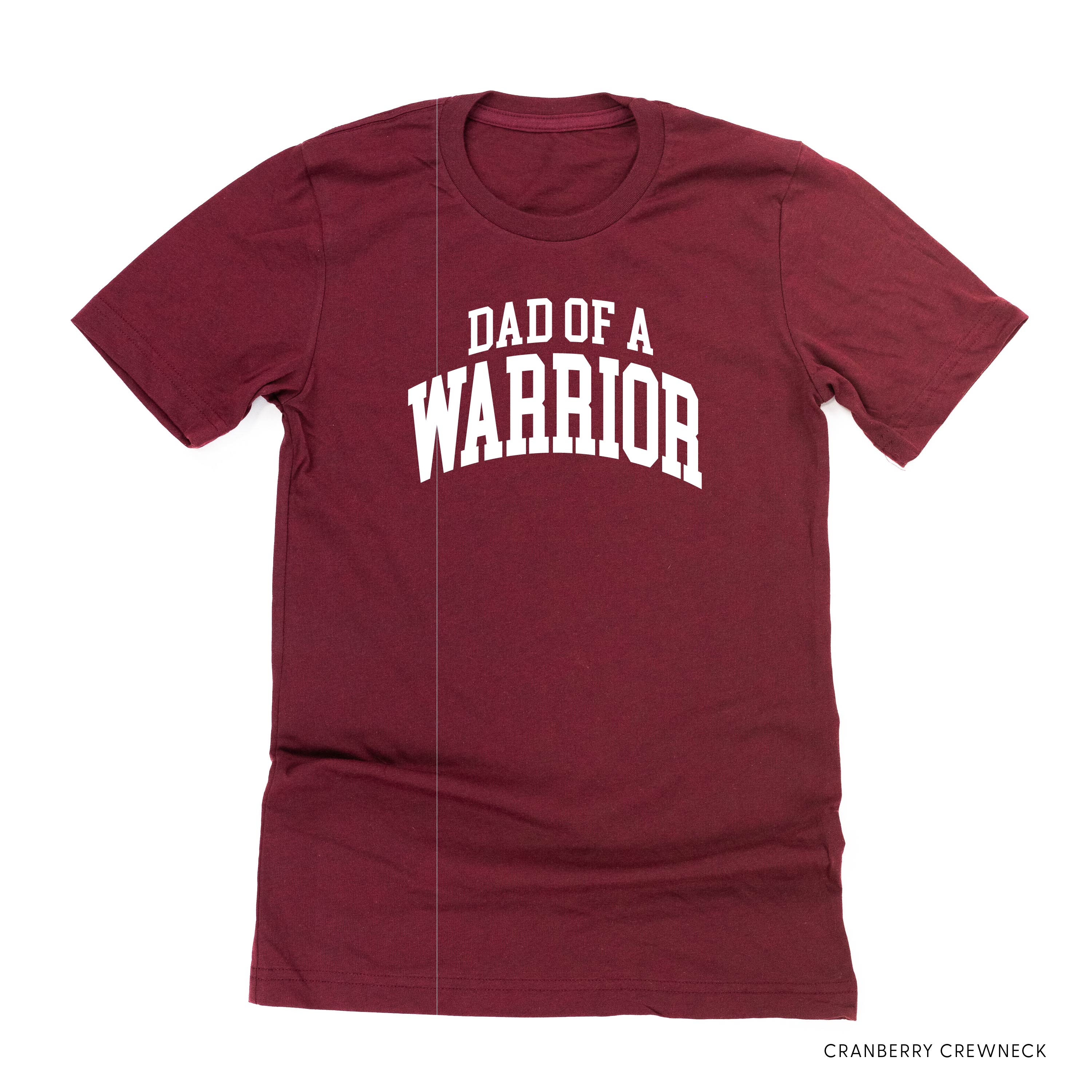 Dad of a Warrior - Varsity - Unisex Tee Little Mama Shirt Shop