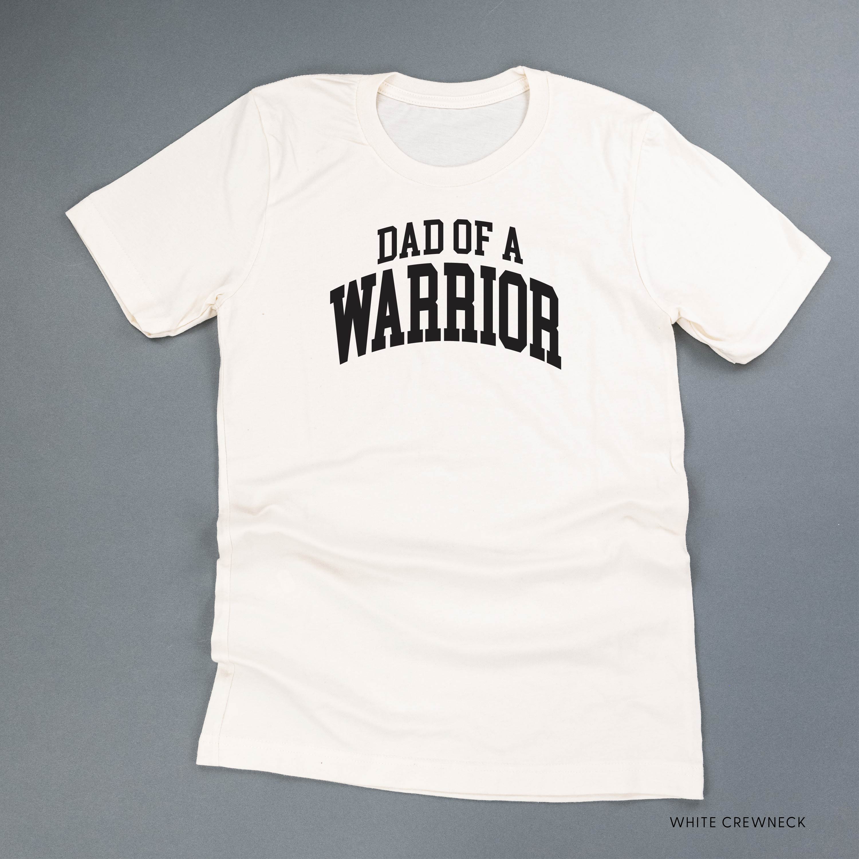 Dad of a Warrior - Varsity - Unisex Tee Little Mama Shirt Shop
