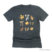 Dainty Bows and Leaves - Unisex Tee Little Mama Shirt Shop