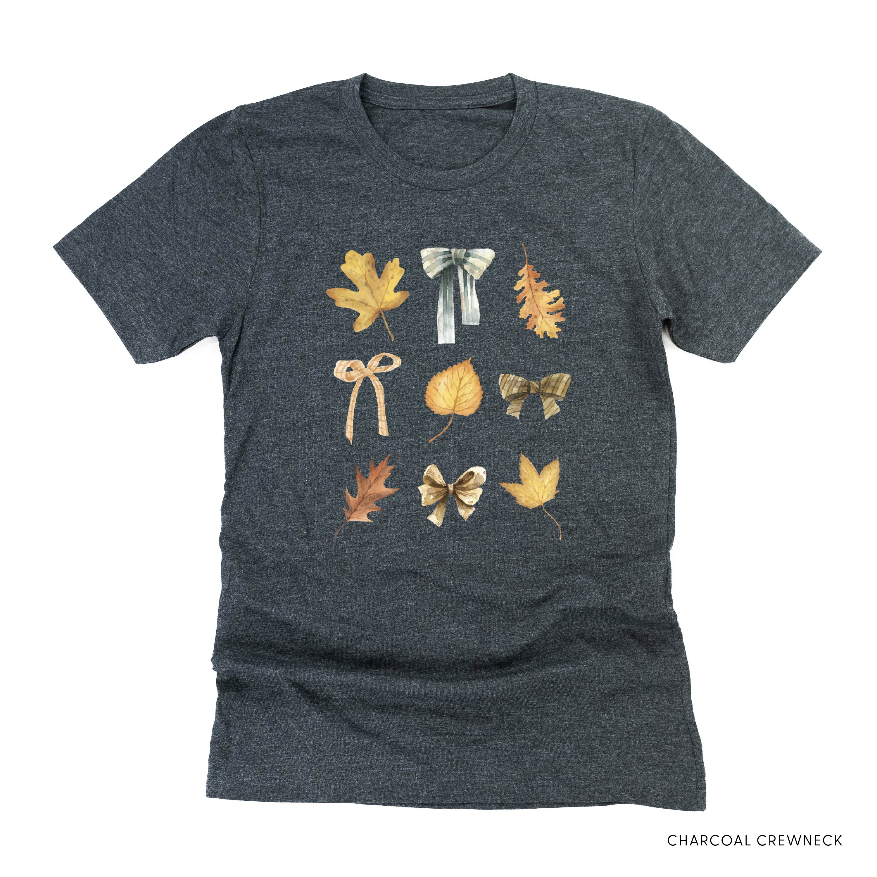 Dainty Bows and Leaves - Unisex Tee Little Mama Shirt Shop