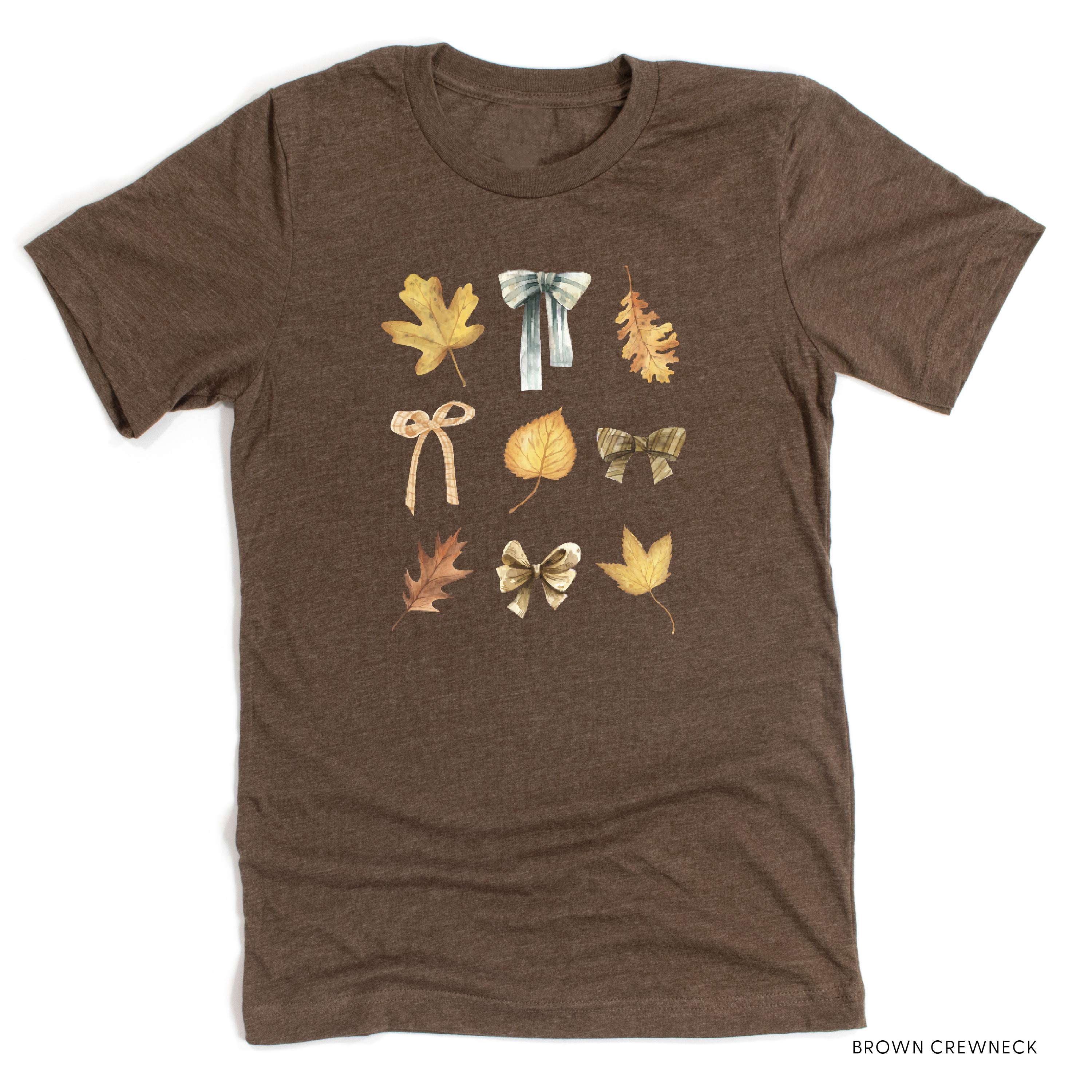Dainty Bows and Leaves - Unisex Tee Little Mama Shirt Shop