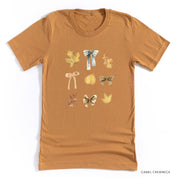 Dainty Bows and Leaves - Unisex Tee Little Mama Shirt Shop
