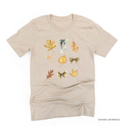 Dainty Bows and Leaves - Unisex Tee Little Mama Shirt Shop