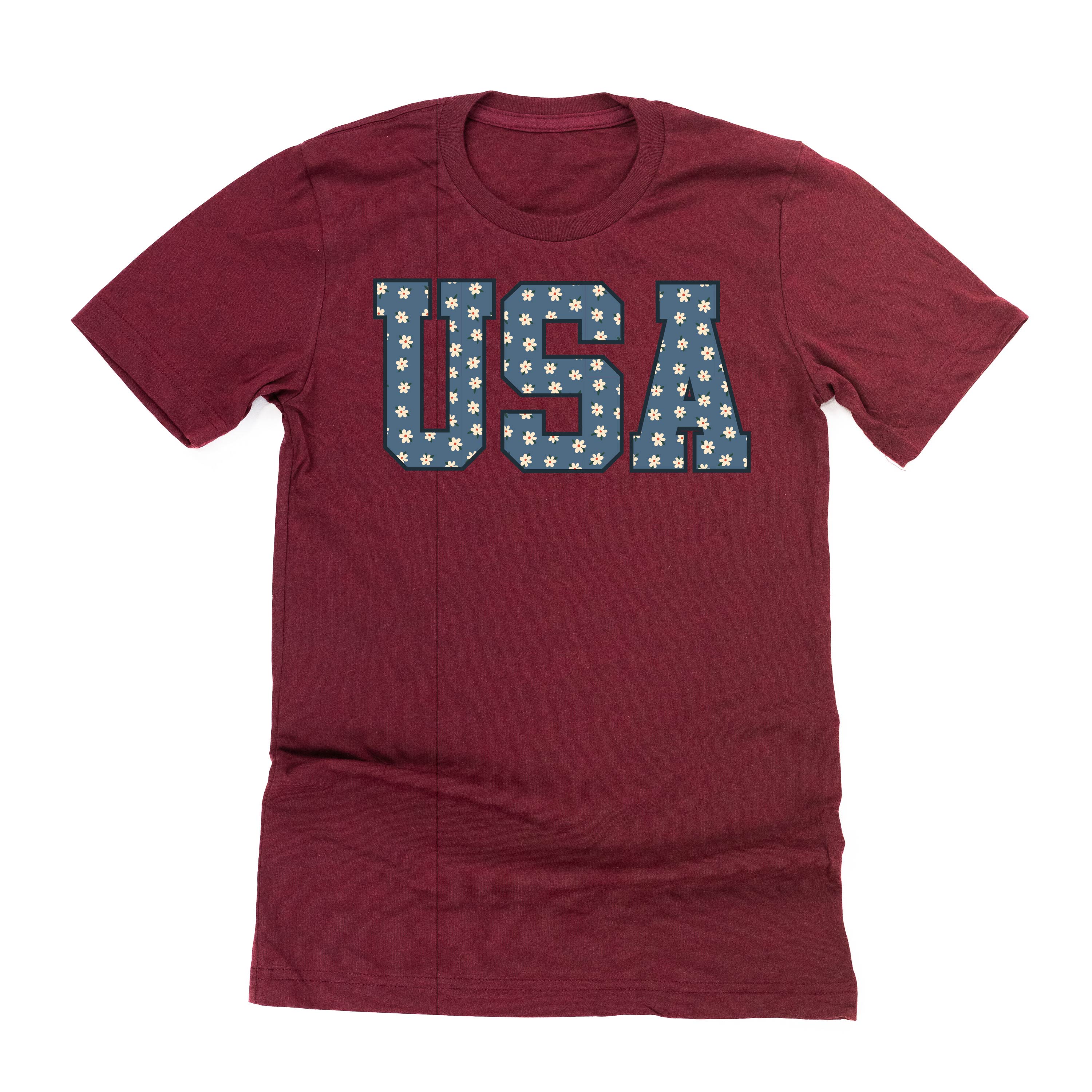 Denim Daisies - USA - Unisex Tee Little Mama Shirt Shop