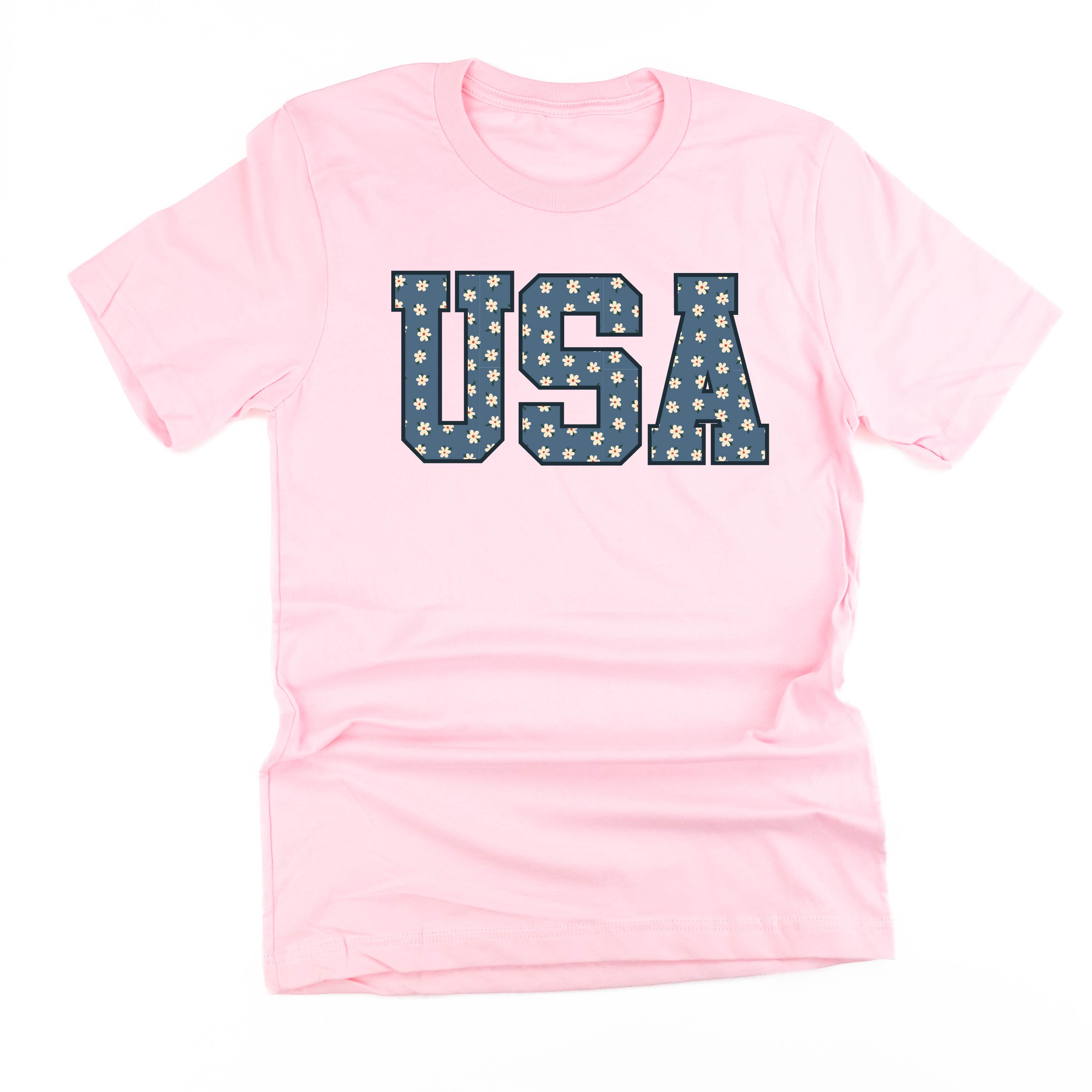Denim Daisies - USA - Unisex Tee Little Mama Shirt Shop