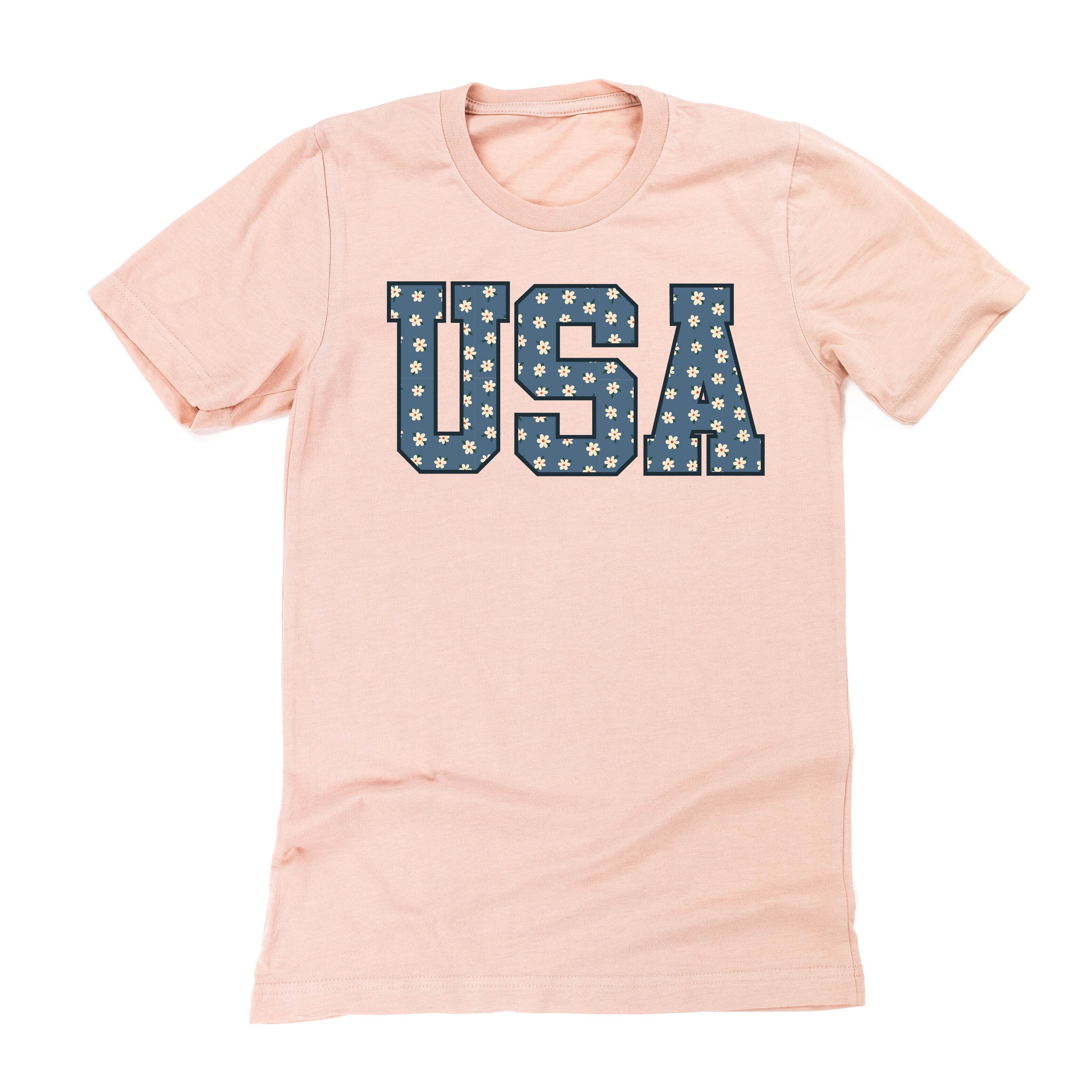 Denim Daisies - USA - Unisex Tee Little Mama Shirt Shop