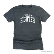Father of a Fighter - Varsity - Unisex Tee Little Mama Shirt Shop