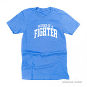 Father of a Fighter - Varsity - Unisex Tee Little Mama Shirt Shop