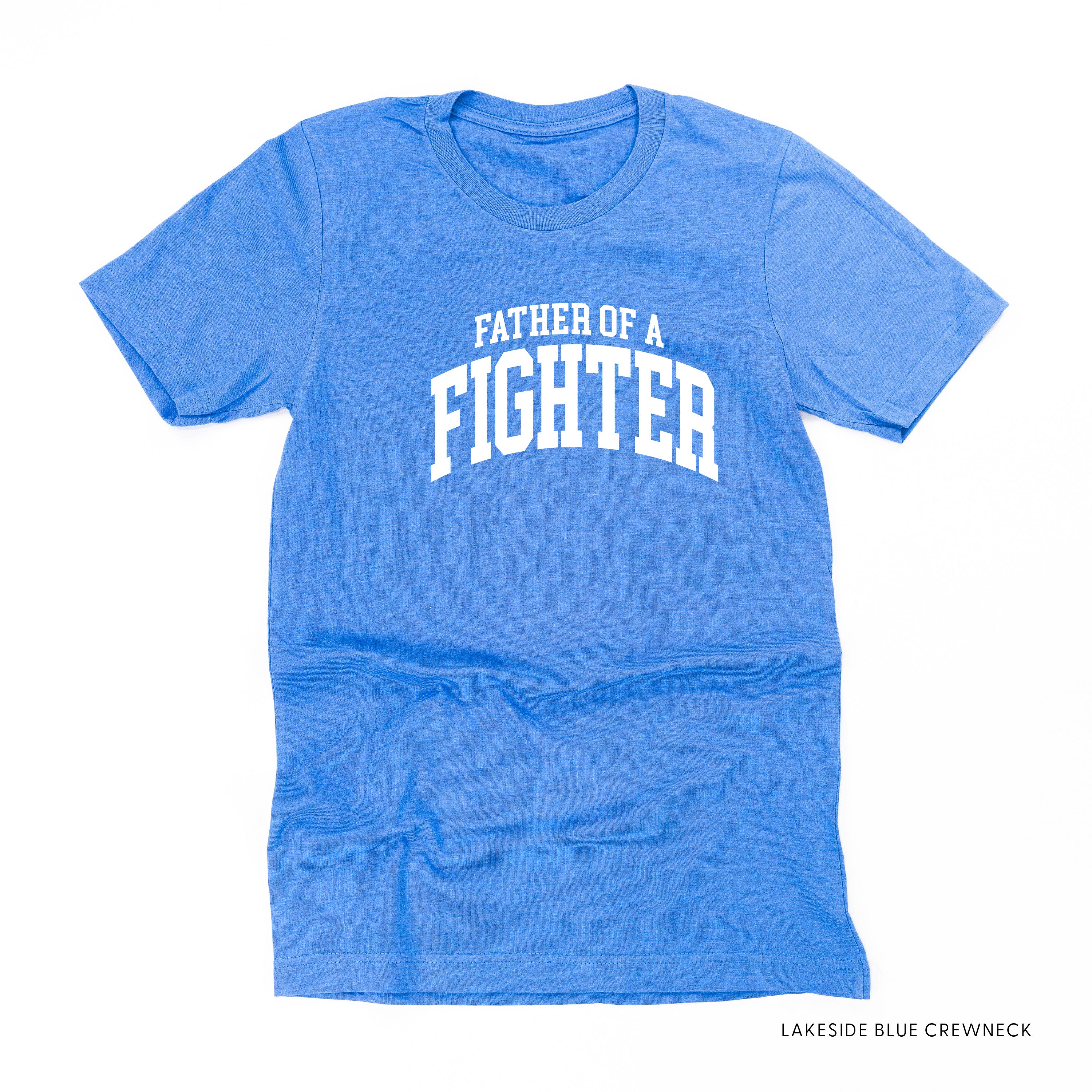 Father of a Fighter - Varsity - Unisex Tee Little Mama Shirt Shop