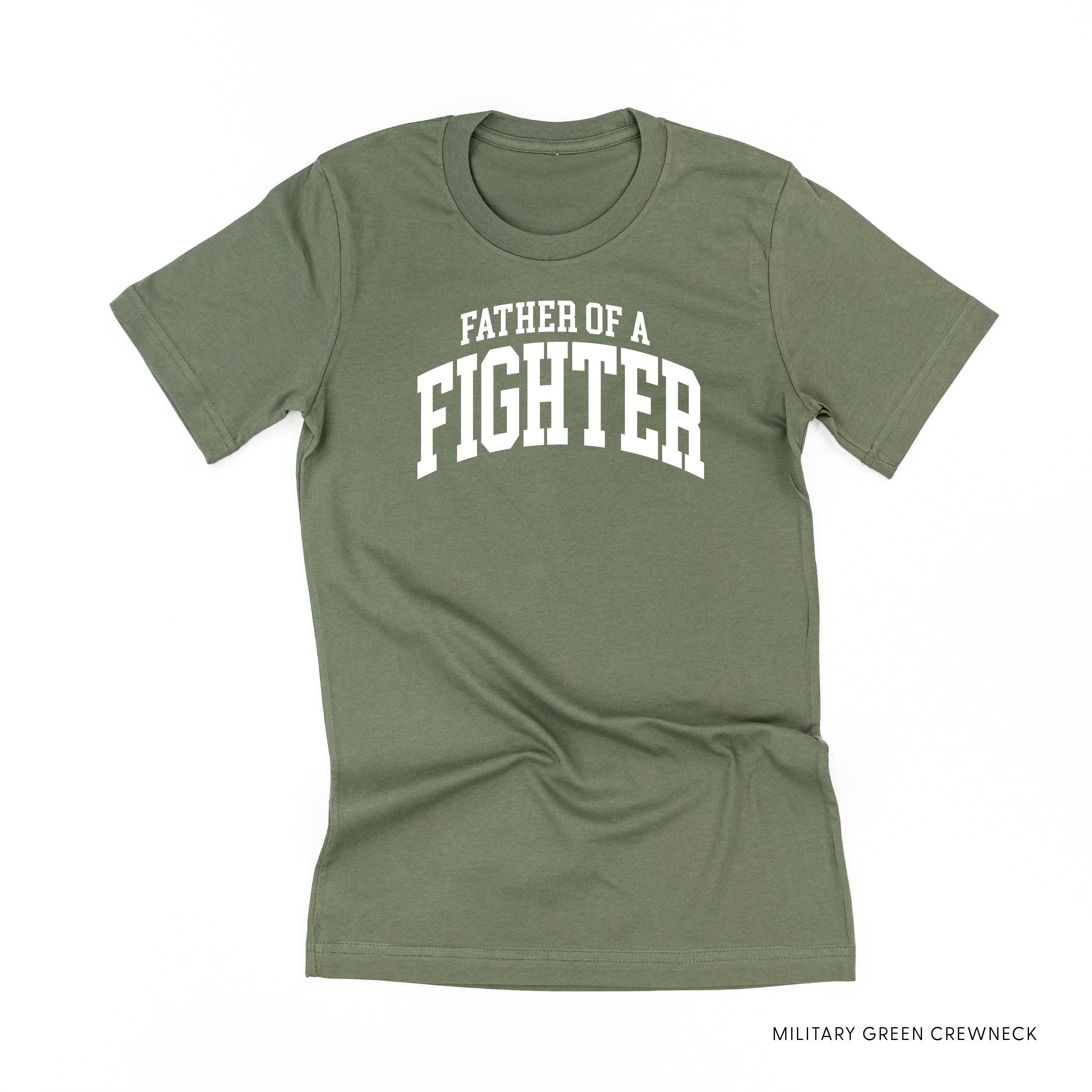 Father of a Fighter - Varsity - Unisex Tee Little Mama Shirt Shop