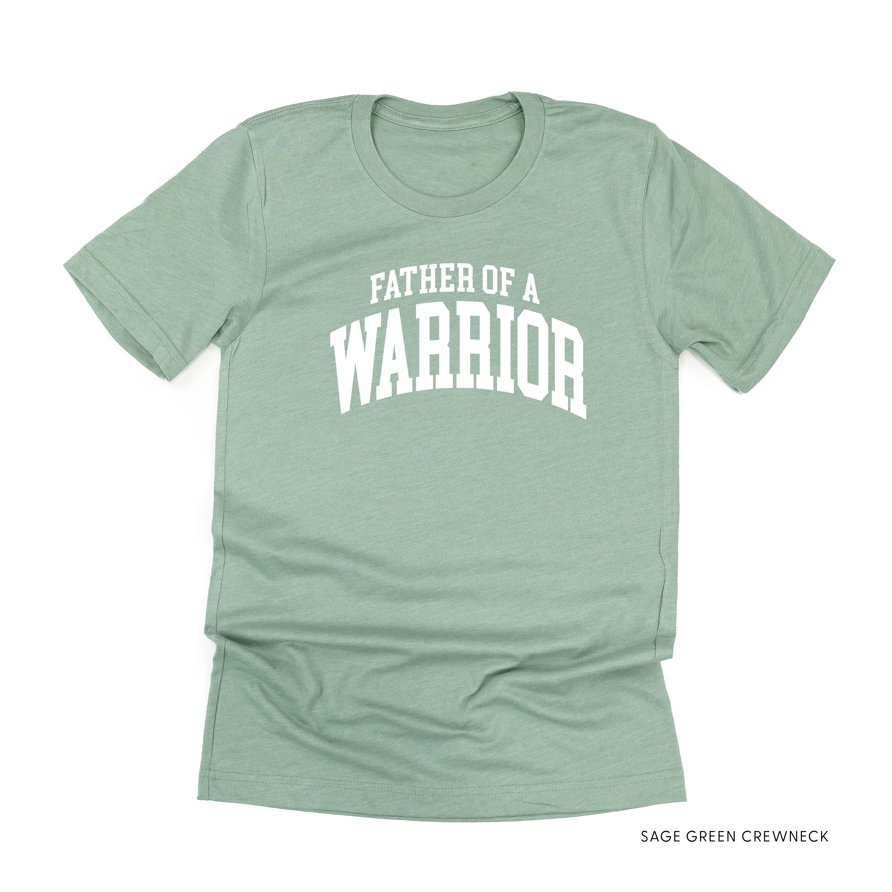 Father of a Warrior - Varsity - Unisex Tee Little Mama Shirt Shop