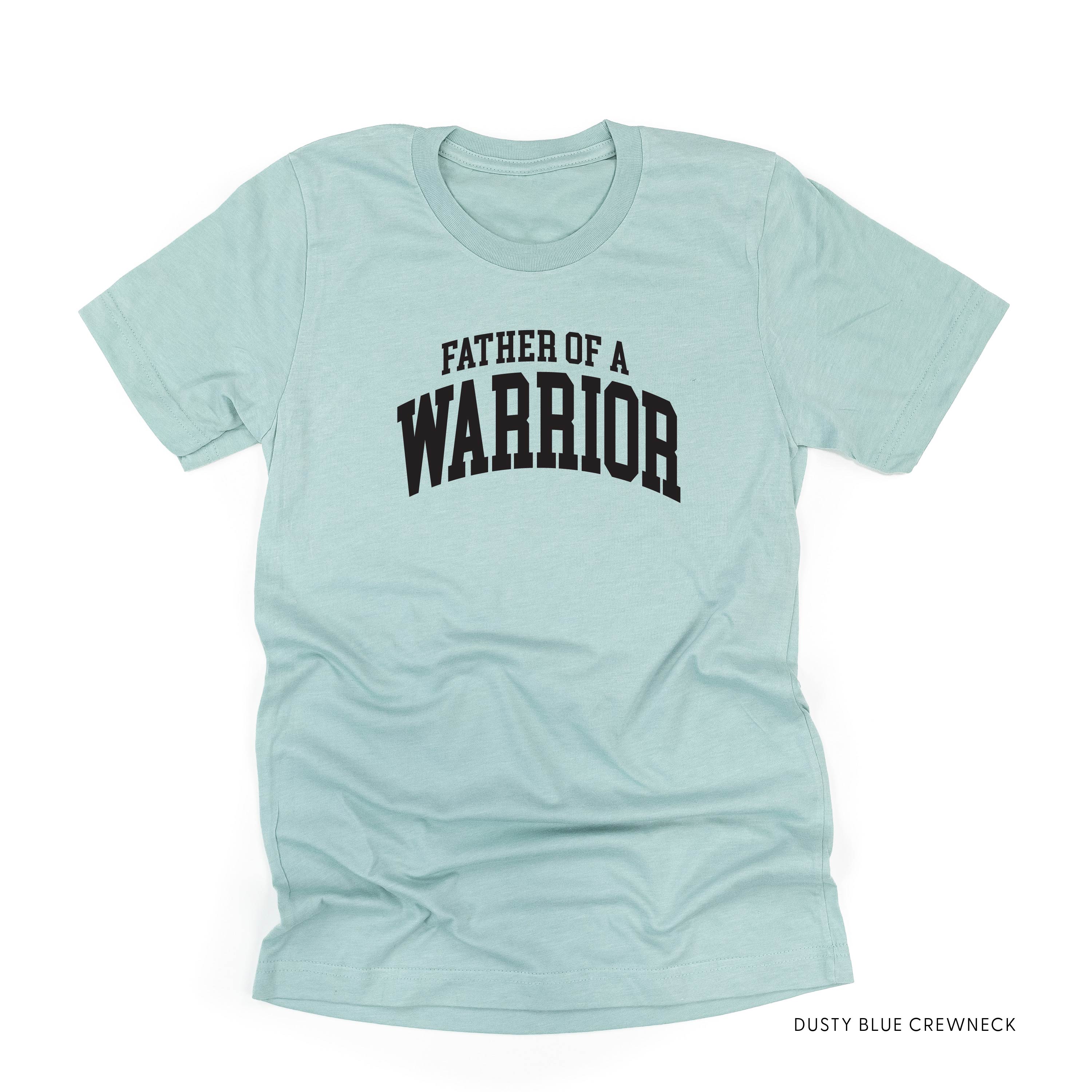 Father of a Warrior - Varsity - Unisex Tee Little Mama Shirt Shop