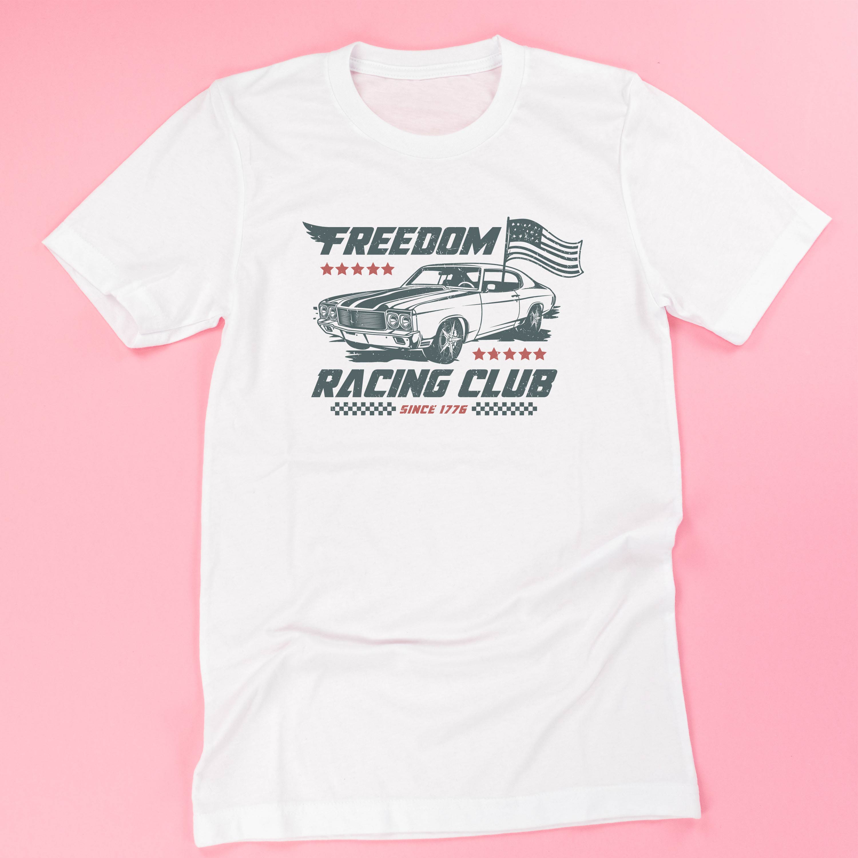 Freedom Racing Club - Unisex Tee Little Mama Shirt Shop