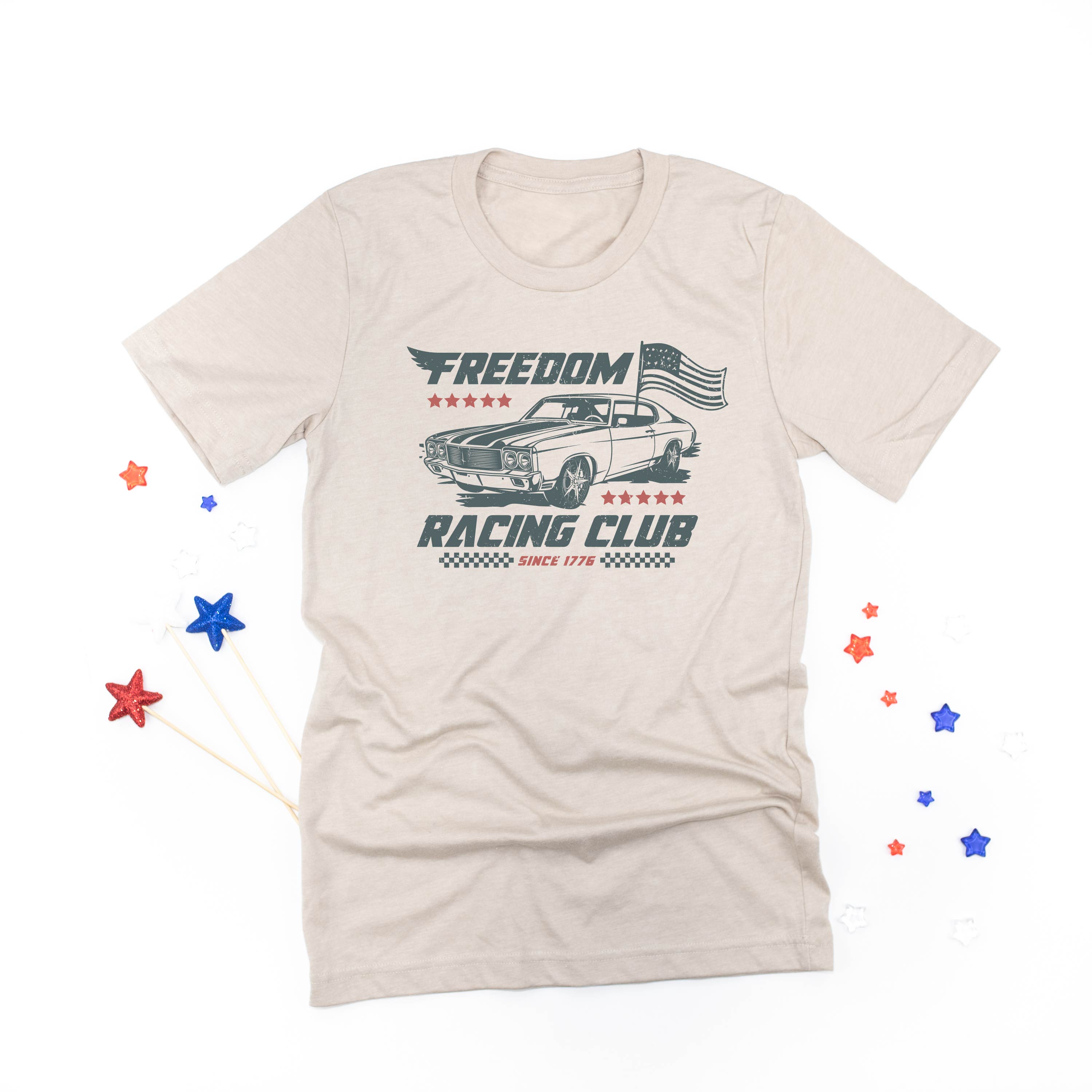 Freedom Racing Club - Unisex Tee Little Mama Shirt Shop