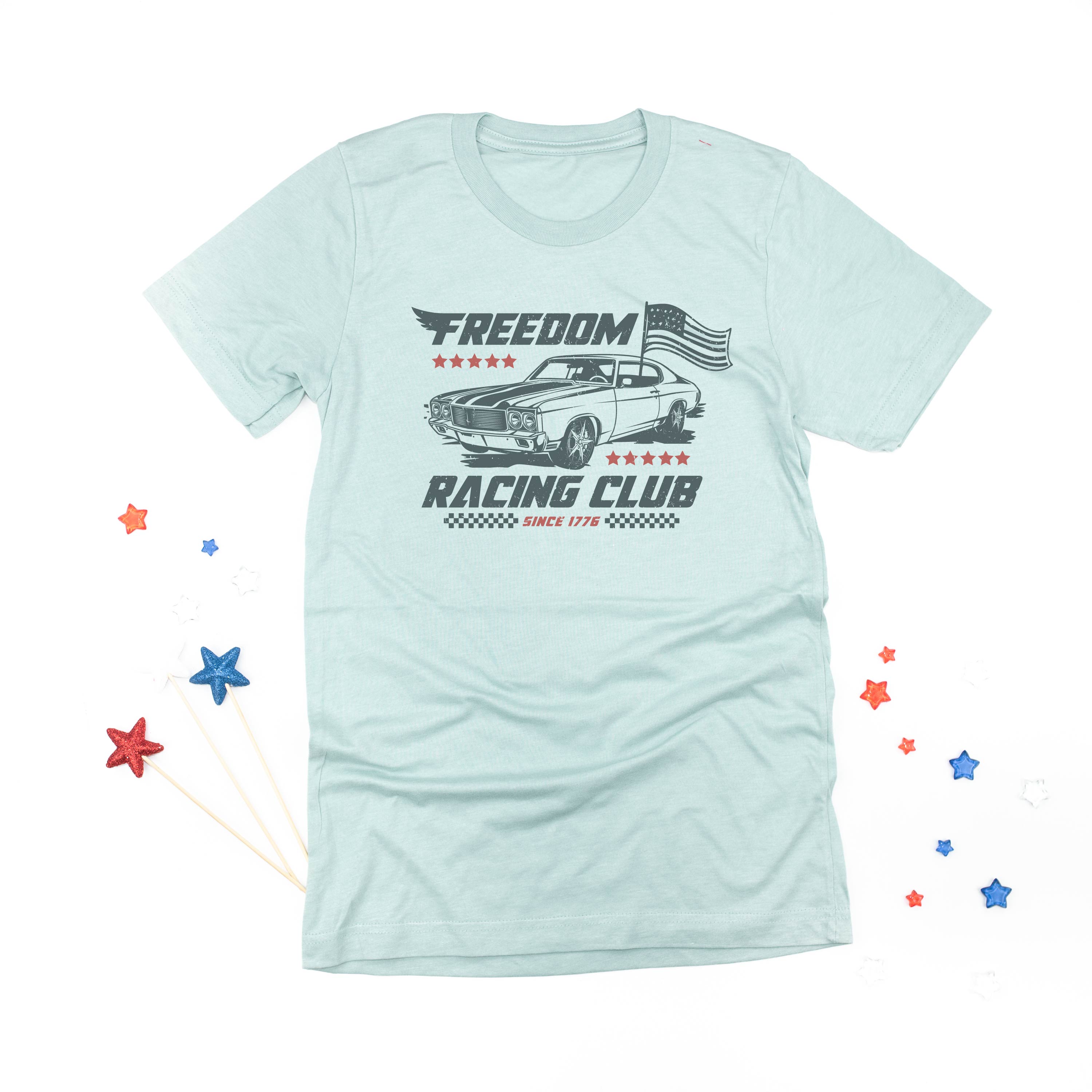 Freedom Racing Club - Unisex Tee Little Mama Shirt Shop