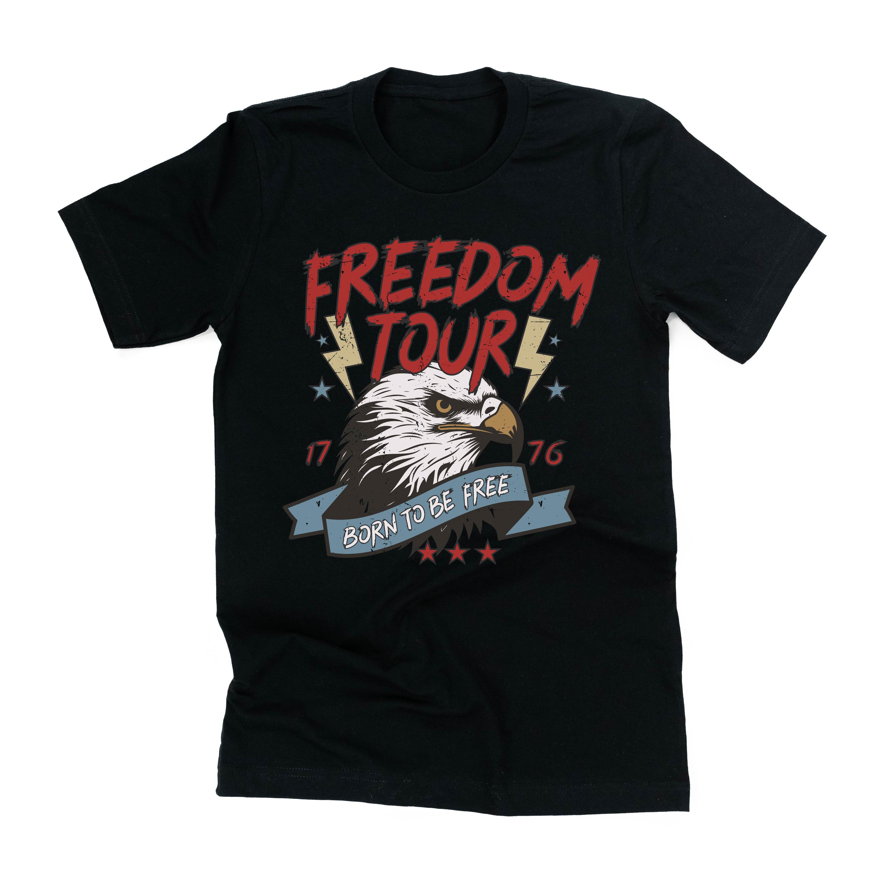 Freedom Tour - Born to Be Free - Unisex Tee Little Mama Shirt Shop